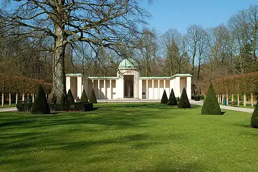 Mémorial Reine Astrid à Laeken.