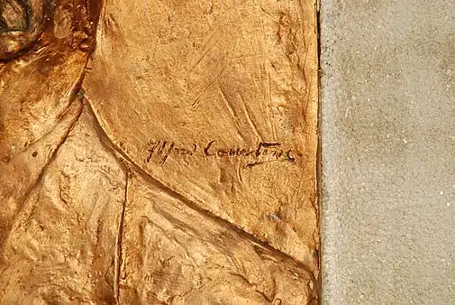 Signature d'Alfred Courtens.