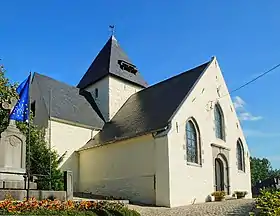 L'église vue de l'ouest.