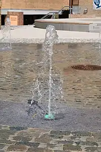 Jet d'eau.