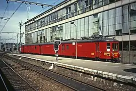Train postal belge en 1986.