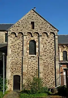 Le bras sud du transept.