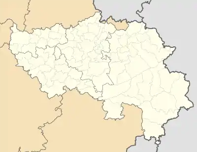 Voir sur la carte administrative de la province de Liège