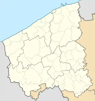 Voir sur la carte administrative de Flandre-Occidentale