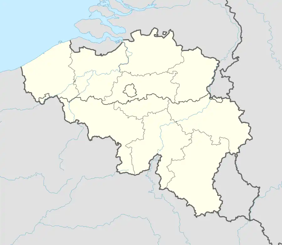 voir sur la carte de Belgique