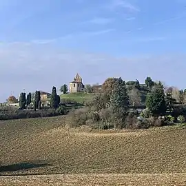 Le village et l'église