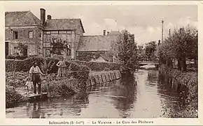 La Varenne : le coin des pêcheurs.