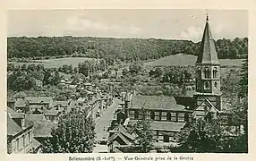 Vue générale prise de la Grotte.