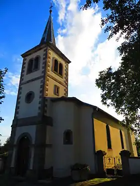 Église Notre-Dame d'Angviller-lès-Bisping.