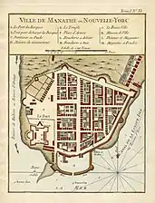 New-York en 1763.