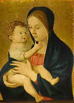 Giovanni Bellini, Vierge à l'Enfant.