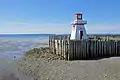 Le phare d'Anse-des-Belliveau, dans Clare.