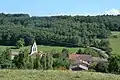 Vue sur le village