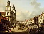 Faubourg de Cracovie , Bernardo Bellotto,1778.