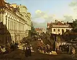 Rue Miodowa, Bernardo Bellotto,1777.