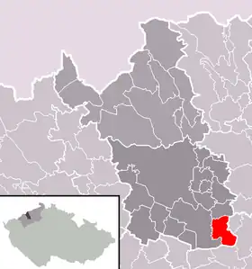 Localisation de Bělušice