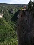 Point de vue du sentier des Vautours, gorges de la Jonte.