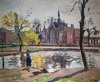 Dulwich College, Londres (1871) par Camille Pissarro