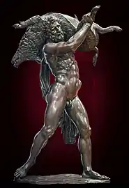 Hercules et le sanglier d'Erymanthe par Ferdinando Tacca