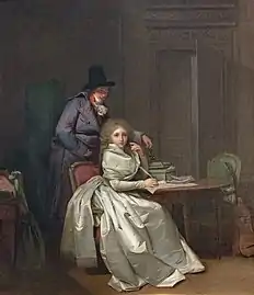 La lettre par Louis-Léopold Boilly