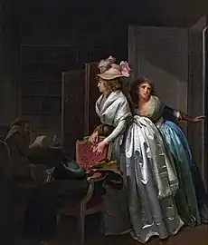 Le Cadeau délicat (1787), Toulouse, Fondation Bemberg.