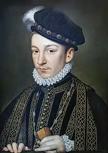 Charles IX de France par François Clouet