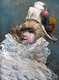 Autoportrait par Sarah Bernhardt