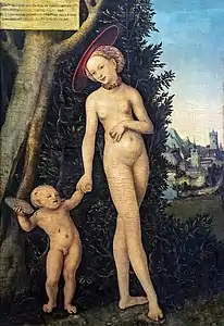 Vénus et Cupidon version de 1531 Fondation Bemberg Toulouse