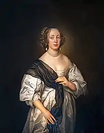 Anthony Van Dyck, Portrait de Lady Dorothy Dacre.