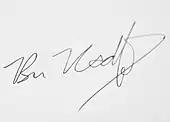 signature de Benjamin Radford