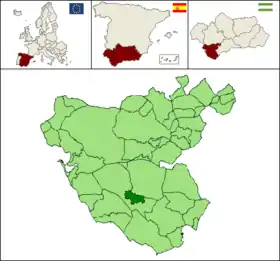 Localisation de Benalup-Casas Viejas