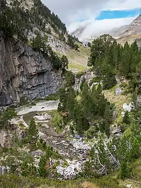 Le Forau de Aigualluts, ou trou du Toro.