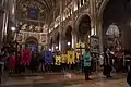 Bénédiction du Palio dans la cathédrale,