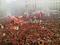 Des supporters de Benfica durant la saison 2009-2010