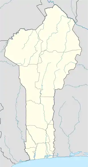 Carte de Péages et pesages au Bénin (section)