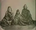 Indiens de Patagonie vers 1860