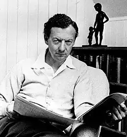 Photographie en noir et blanc de Britten.