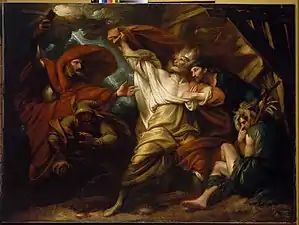 Benjamin West,King Lear, Act III, scene IV.