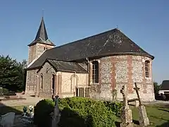 L'église Saint-André et Saint-Eutrope.