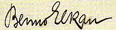 signature de Benno Elkan