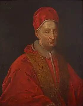 Portrait du pape Benoist (musée Quesnel-Morinière).