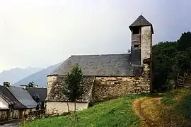 L'église Saint-Geniès de Benque-Dessous.