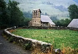 L'église Saint-Blaise de Benque-Dessus.