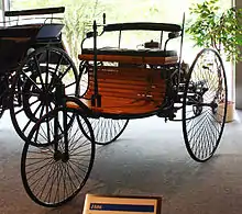 Benz Patent Motorwagen de Carl Benz, 1886