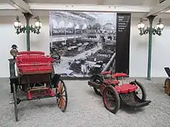 Avec affiche de l'Exposition universelle de 1900 au Grand Palais (Paris)