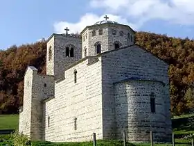 Le monastère de Đurđevi Stupovi (XIIIe siècle, Monténégro).