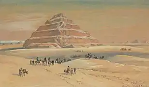 Les pyramides de Saqqarah