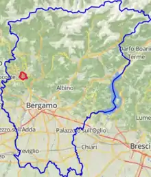 Localisation de Berbenno