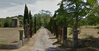 L'entrée de l’abbaye.