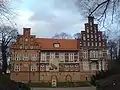 Le château de Bergedorf à Hambourg, typique du style gothique de brique des villes hanséatiques d'Allemagne du Nord.